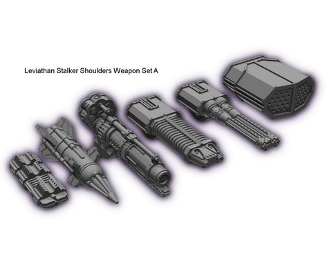 Cybershadows Leviathan Stalker Weapons Set B
