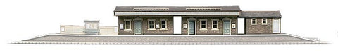 SQA4  Island Platform Building OO scale