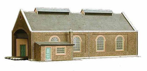 SQA5  Two Road Locomotive Shed OO scale