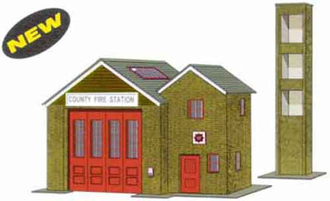 SQB36  Country Fire Station OO scale