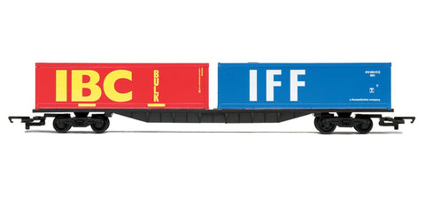R6425 RailRoad Container Bogie Wagon with 2 x 30ft Containers
