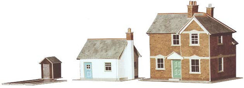 SQA11  Station Master's House and Gatekeeper's Cottage OO scale